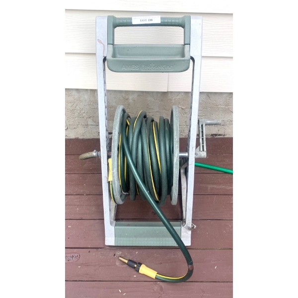 Ames HoseKing Hose Reel Cart & Hose