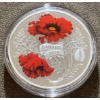 Image 2 : 2024 $20 Remembrance Day Fine Silver Coin 31.39 Grams