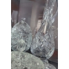 Image 5 : Assorted Glassware: Candy Bowl 7" Diameter, Handled Vase 14 T and More!