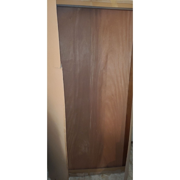 Unassembled Bookcase  w/ Bottom Cupboard Made in Denmark 29 X 69 Backpiece Measurement 