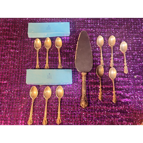 International Silver and Birks Solid Silver Flatware - 235 Grams Total - Stamped Backs