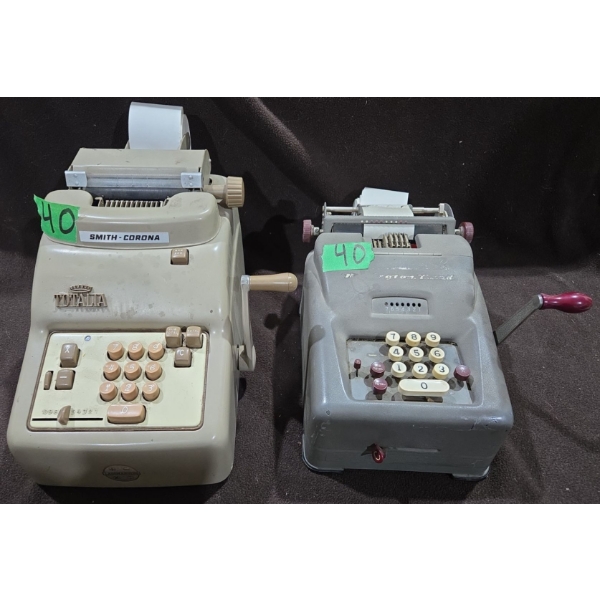 Remington Brand + Smith-Corona Totalia Machines Together