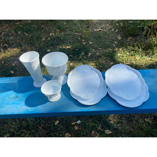Serving Plates & Goblets