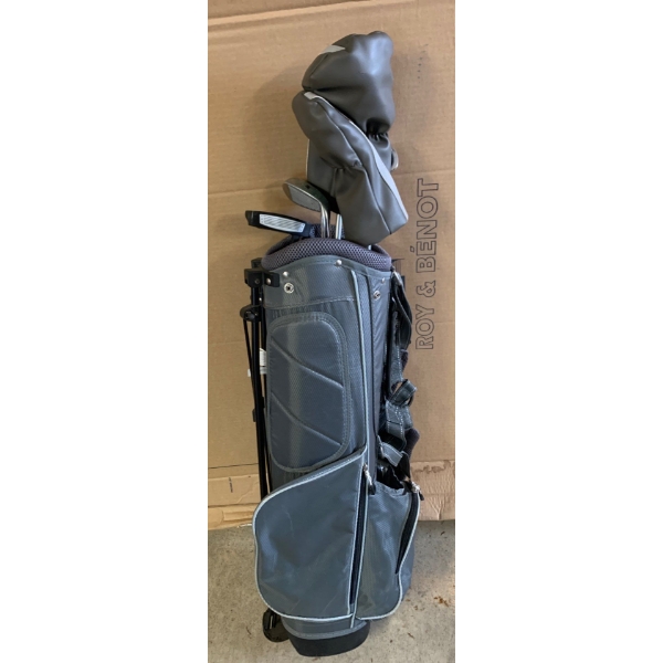 TPX By PowerBilt Golfing Set - Clubs, Standing Case 