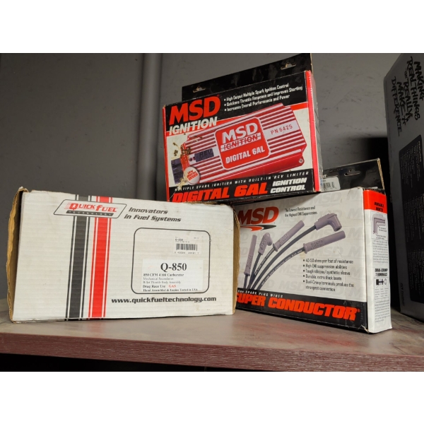 Race Car Essentials - MSD Digital 6AL Ignition Control Super Conductors & More  