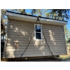 Image 4 : Shed Well Built 2X4 Construction 10'x10'x8' Hight On Skids double Front Door gray Siding & asphalt 