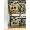 Image 2 :  1923 Dominion of Canada $.25 shinplaster X 2 in nice condition 