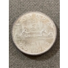 Image 1 : 1963 Canadian Silver Dollar Featuring Voyageur Design
