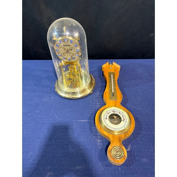 German Kundo Clock with Barometer 