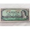 Image 2 : Canadian 1954 and 1973 $1.00 Bills and U.S. 2003 $2.00 bill Prefix E/I *AA