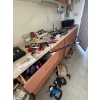 Image 1 : Large amount of hand tools, including vices, saws, drillbit set sharpening stones screwdrivers +More
