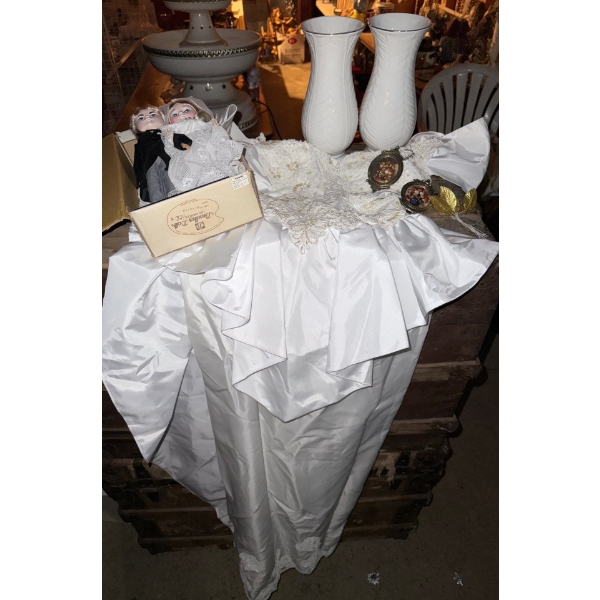Vintage Bride Wardrobe Change Less Extra Dancing Dining Option & More