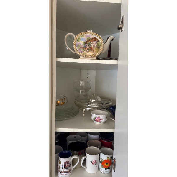 Homeware Collection - Glassware, China Pot By Sadler 1877? and More! 