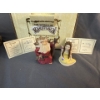 Image 18 : Krystonia Hand Painted Figurines, Made in England w/ Certificates,  8 Pieces, Largest 10inx10in