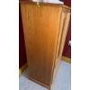 Image 3 : Glass Doored & Wooden Storage /Stereo Cabinet  28x21x49"tall