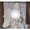 Image 2 : Sarah's Angels Solar Decor w/ Frosted Ball 11 T (New in Box)