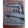 Image 4 : Drill Bits in Case (Not Complete Set), Hardware Storage 
