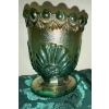 Image 3 : Assorted Green Carnival Glass  Westmore & Imperial Glass Companies
