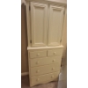 Image 1 : Wood Armoire w 5 Drawers 29 w 71 1/2 h