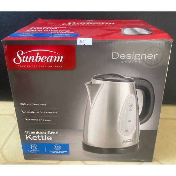 Assorted Kitchen Essentials - Can Opener Frying Pans & New Electric Kettle