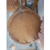 Image 4 : Vintage Oak Round End Table w/ Spindle Legs 31T