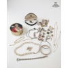 Image 2 : Collection Of Vintage Costume Jewelry And Commemorative Items.