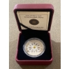 Image 1 : 2011 $20 Canadian Silver Coin with Topaz Crystal Snowflake, Royal Canadian Mint