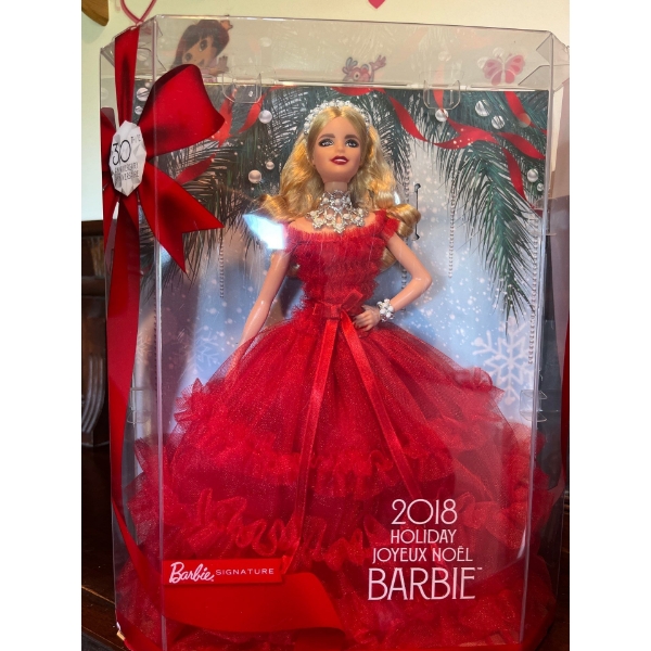  2018 holiday Barbie 30th anniversary new inbox