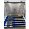 Image 1 : Spear & Jackson made in England stainless steel six piece cosmic knife set