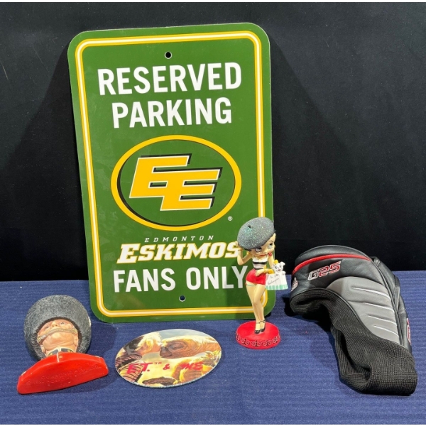 Buckingham Gurad Head, Betty Boop Figure, and more