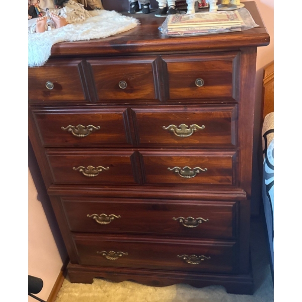 Wooden Dresser - 43W, 18D, 46T 