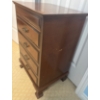 Image 7 : Vintage Mahogany Jewelry Chest 17x13x26