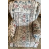 Image 1 : Floral Print Reclining Rocking Chair 34x38