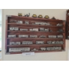 Image 3 : Franklin Mint Pair of Miniature Replica Trains in Display Shoves  21 w, 12 h