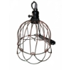 Image 4 : Metal Cage Pendant Lights and Punch Tin Lamp Shades