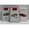 Image 1 : Vehicles-1973 Mustang Mach 1, 1973 Blazer, 2019 Ford GT Hallmark Ornaments 