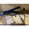 Image 8 : Metal Storage Shelf with Assorted Parts and Tools Collection