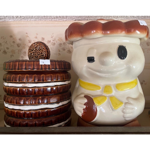 Oreo & Pilsbury Doeboy Cookie Jars