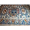 Image 2 : Stunning Tashkano 100% Art Silk Rug #2, Tribal Pattern, Made in Belgium - 55x40