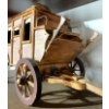 Image 3 : Decorative Western Americana Horse & Buggy 26L