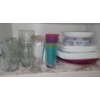 Image 1 : Corelle Plates and Assorted Drinking Glasses