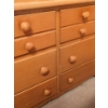 Image 3 : Solid Maple Dressing Table w/ Mirror & Matching Bed Frame - Double Size