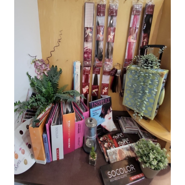 Stylist Essentials - Loop & Lock Extensions Matrix Color Charts Remy Human Hair Extensions & More
