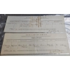 Image 3 : Vintage Documents From The Louth Gas-Light Company Registry Of Transfers, Dating From The Mid-19th.