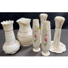 Image 1 : Belleek Fine Parian China Decorative Vases and Candleholders