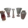 Image 1 : Glass and Crystal Vases Including Jaycrest Hand Cut Lead Crystal