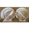 Image 3 : Sea Shells & Stonewear Pottery - Decorative Kitchen Collectables 