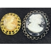 Image 1 : Pair of Cameo Brooches