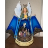 Image 2 : Thomas Kinkade Talking Nativity Angel Sculpture Sold By Bradford Exchange 13T