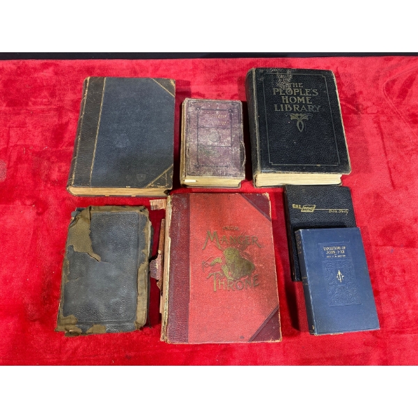 Collection of Vintage Hard Bound Books